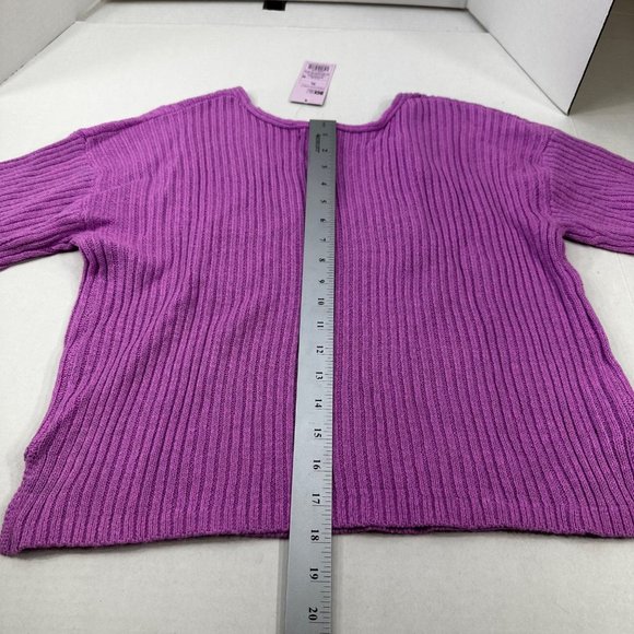Wild Fable Women's Size XL Pull Over Crop Sweater Purple New With Tags - Picture 12 of 15